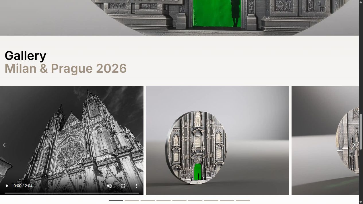 Галерея Tiffany Art Portals: архитектурный рельеф и зелёная стеклянная вставка