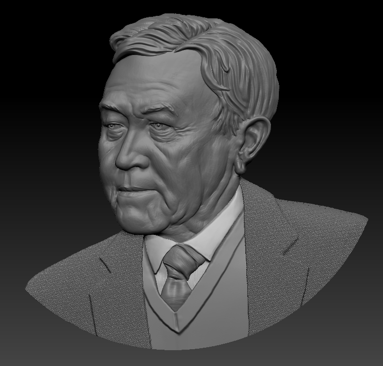 3D модель портрет