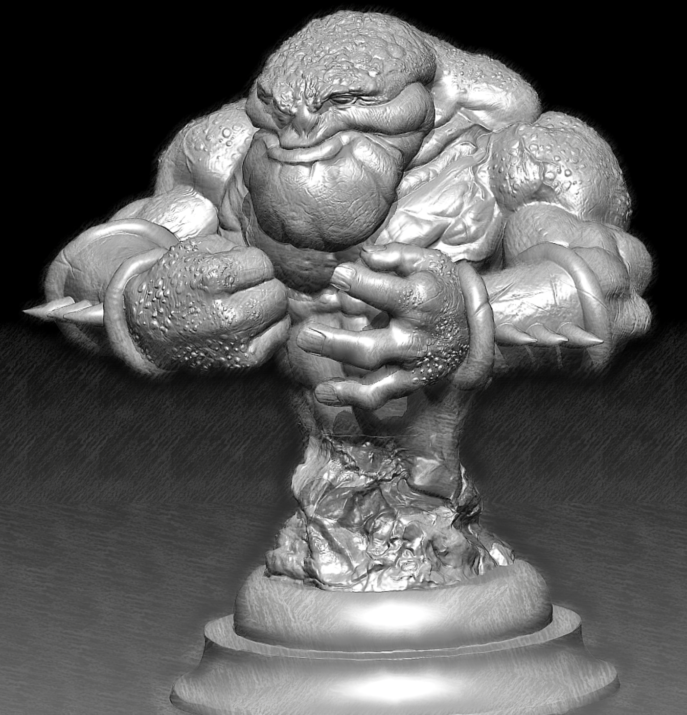 3D-модель Боевая Жаба